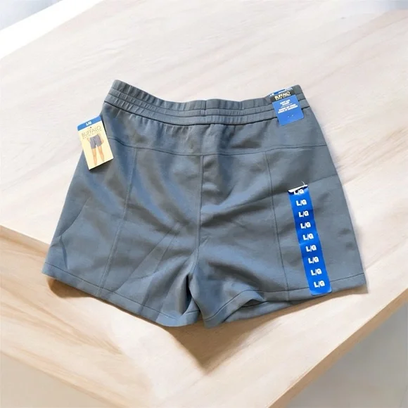 NEW Buffalo David Bitton Women's High-rise Soft Lux Short Size Large Blue - Picture 4 of 9